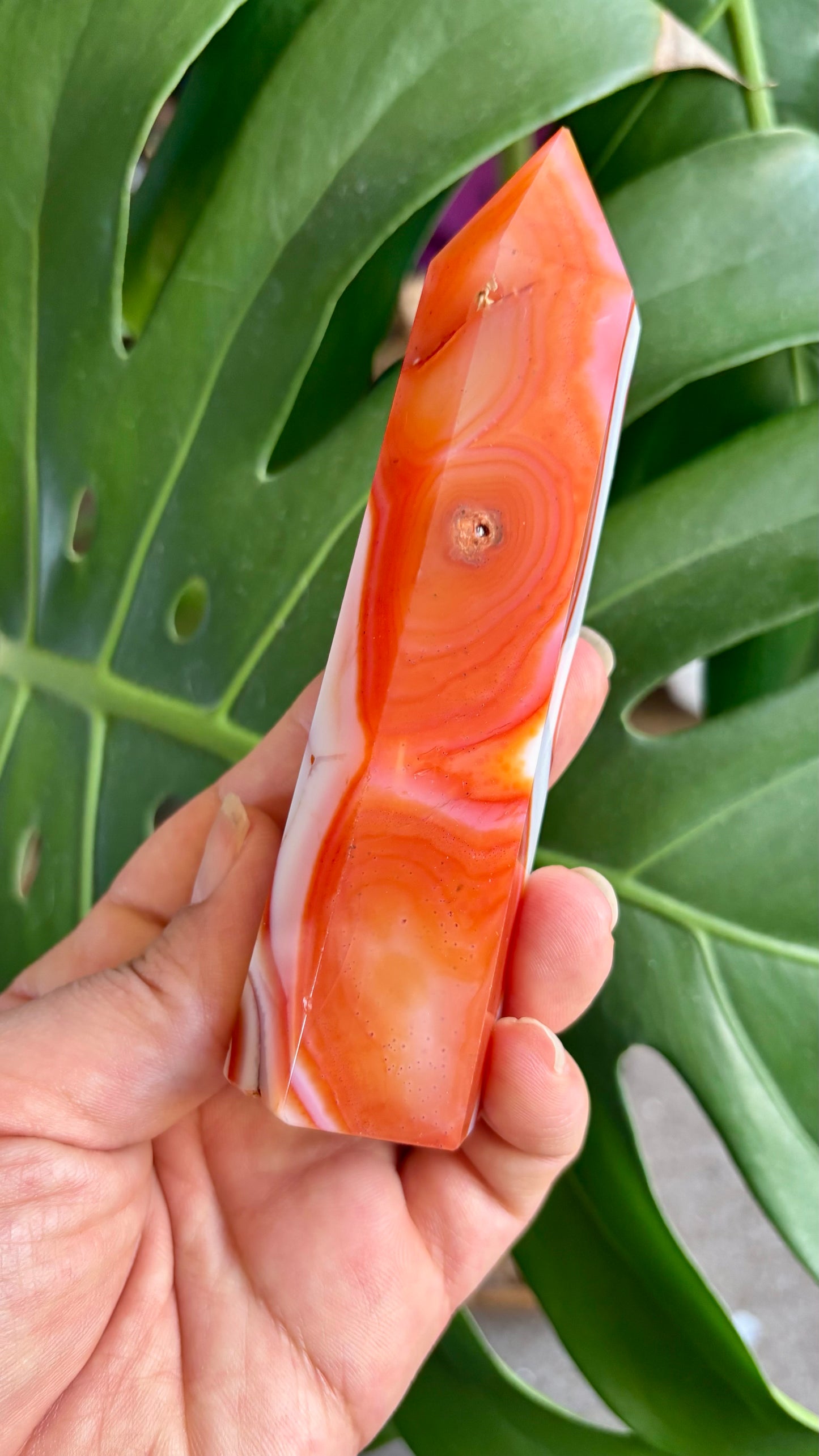 Sardonyx Agate Tower