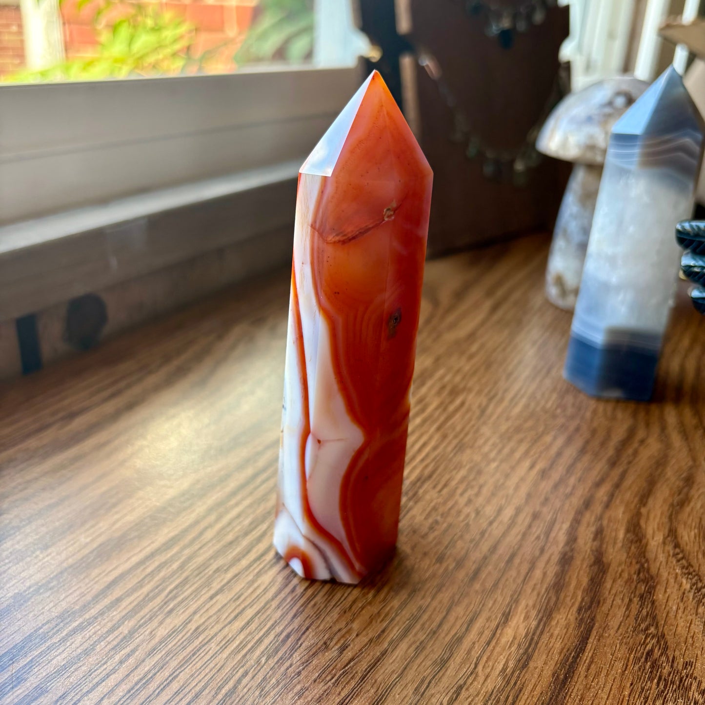 Sardonyx Agate Tower