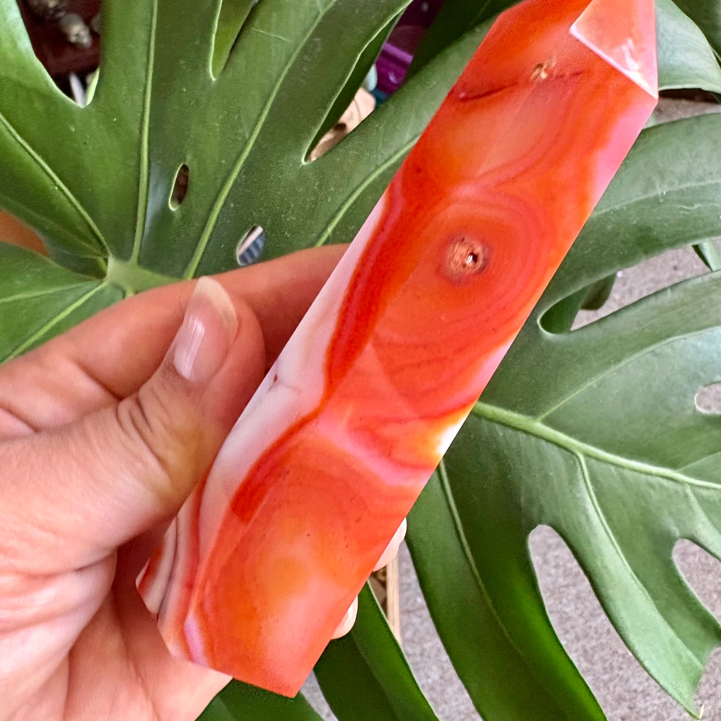 Sardonyx Agate Tower