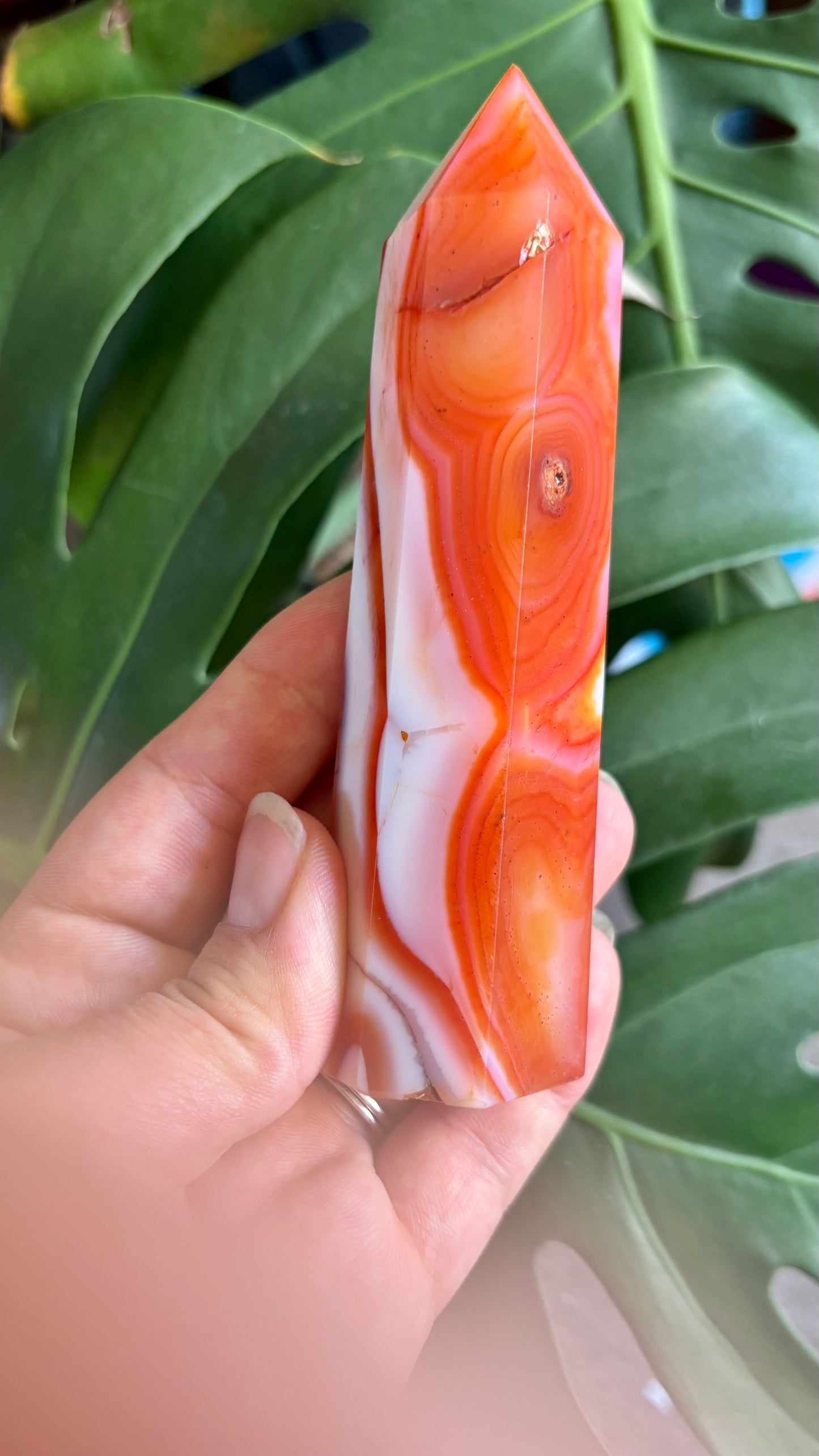 Sardonyx Agate Tower