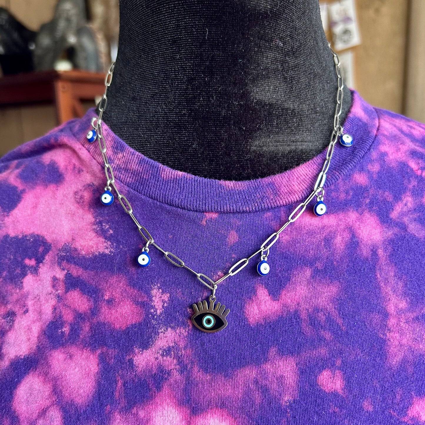 Evil Eye Charm Necklace