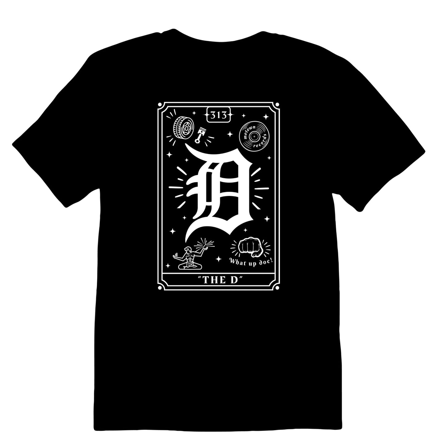 “The D” Tarot Card Softstyle T-Shirt