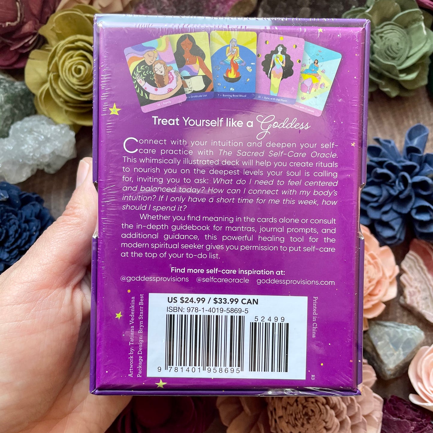 Self-Care Oracle Cards & Guidebook