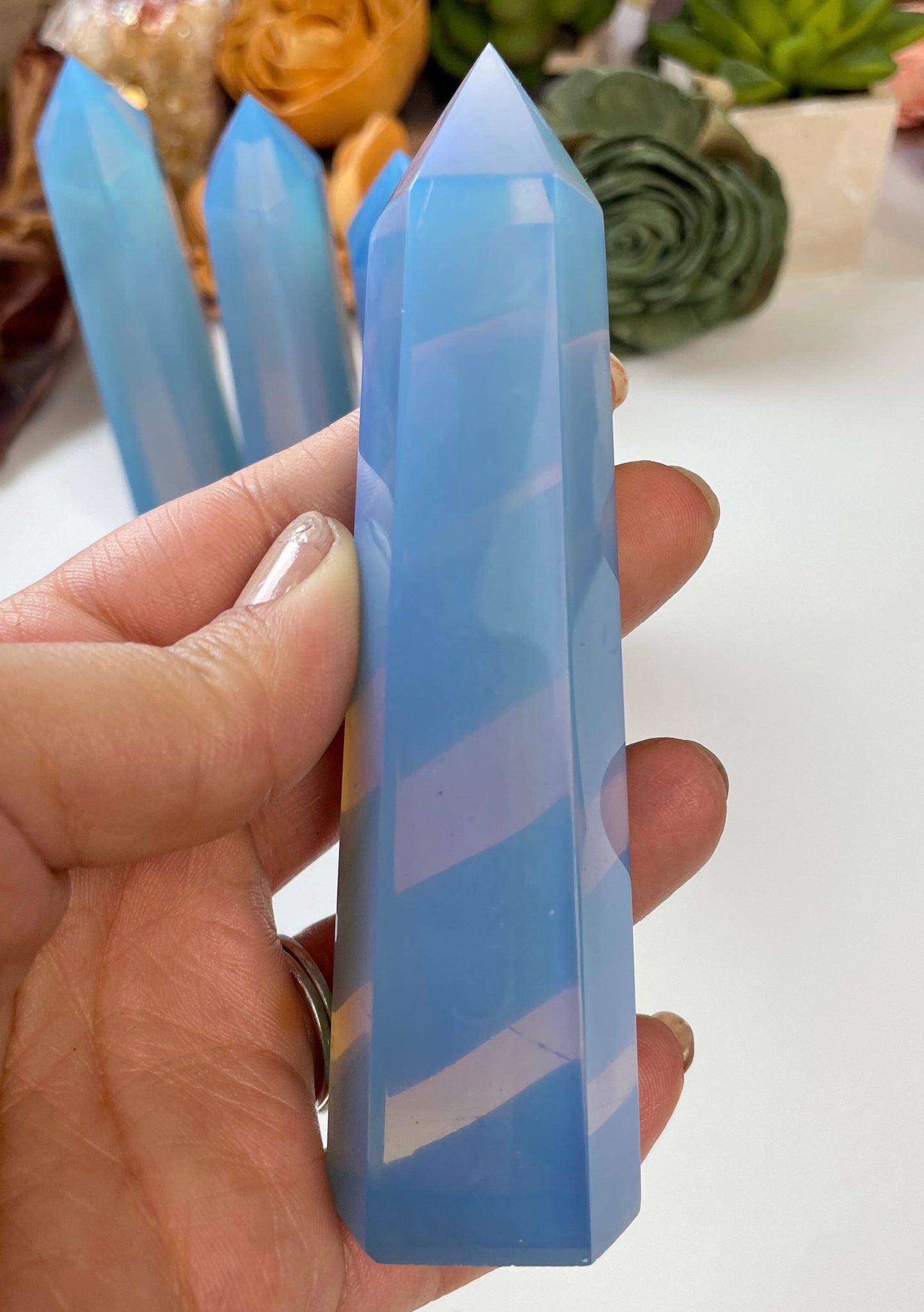 Blue Opalite Tower