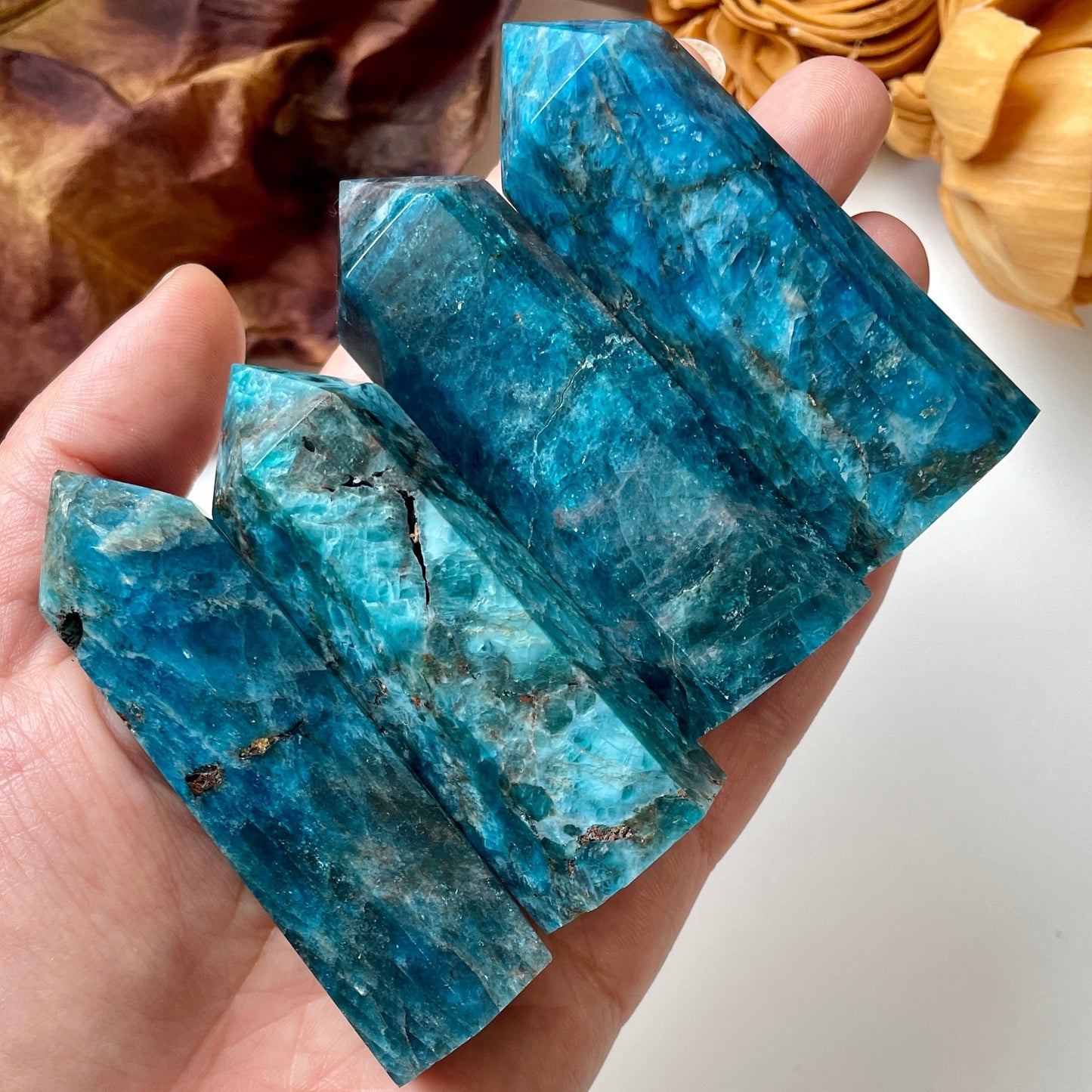 Blue Apatite Tower