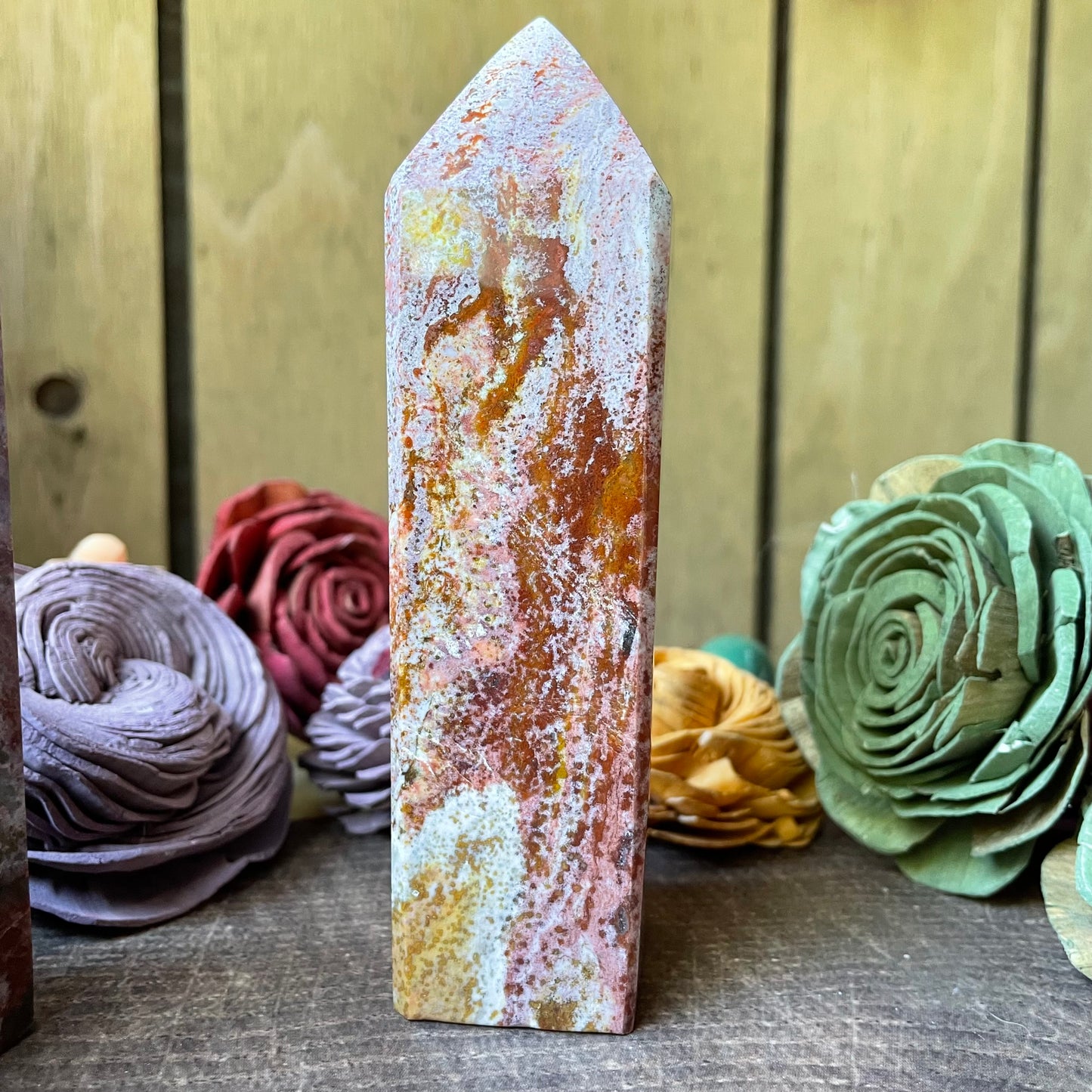 Ocean Jasper Obelisk Tower