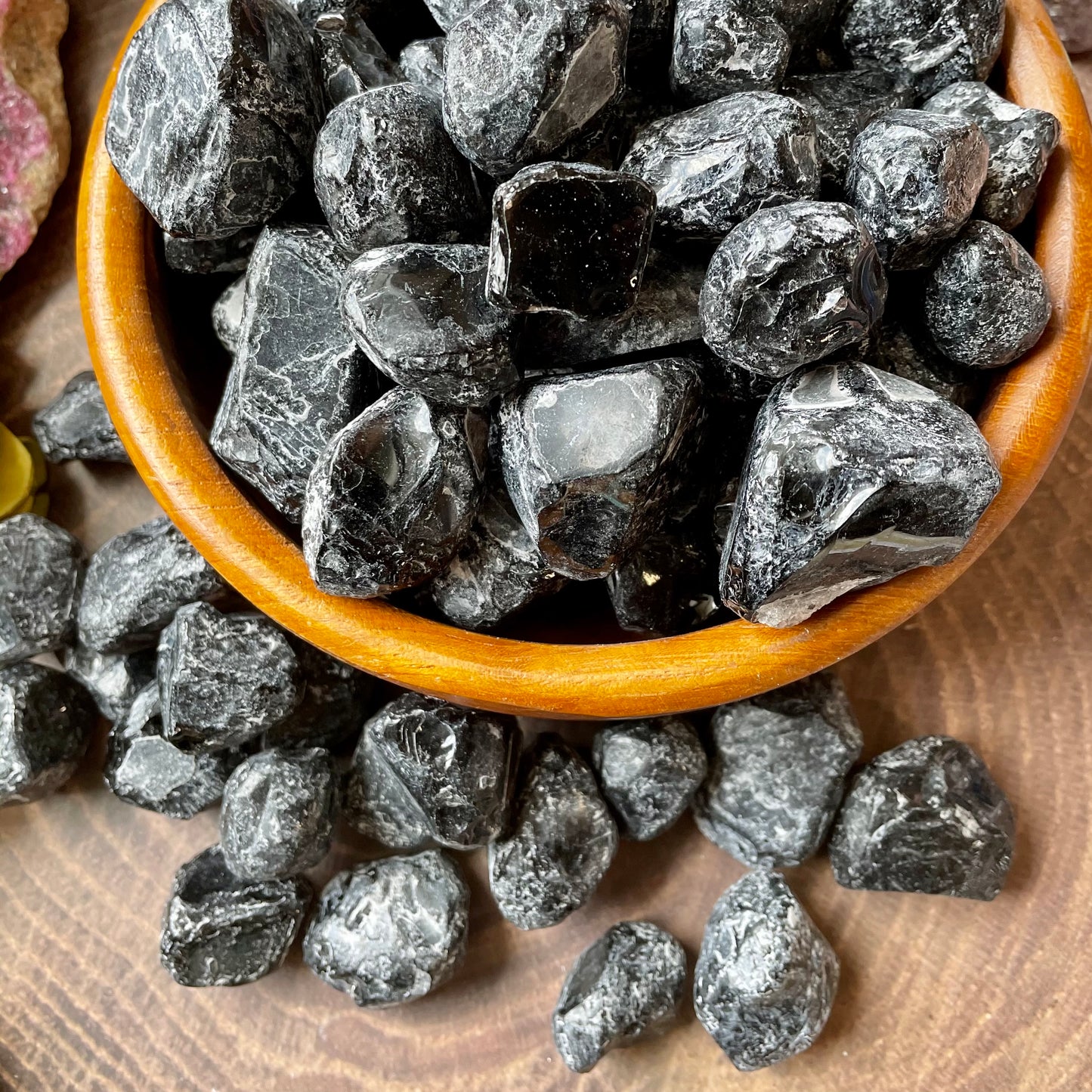 Apache Tear Obsidian Stone