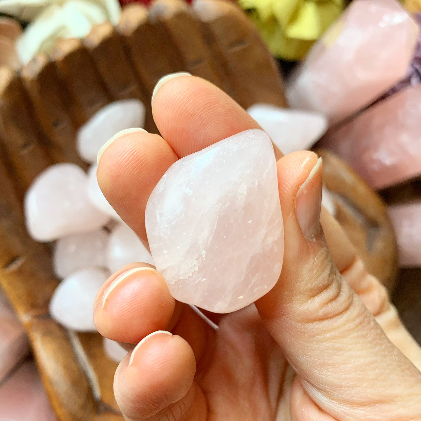 Rose Quartz Tumbled Stone