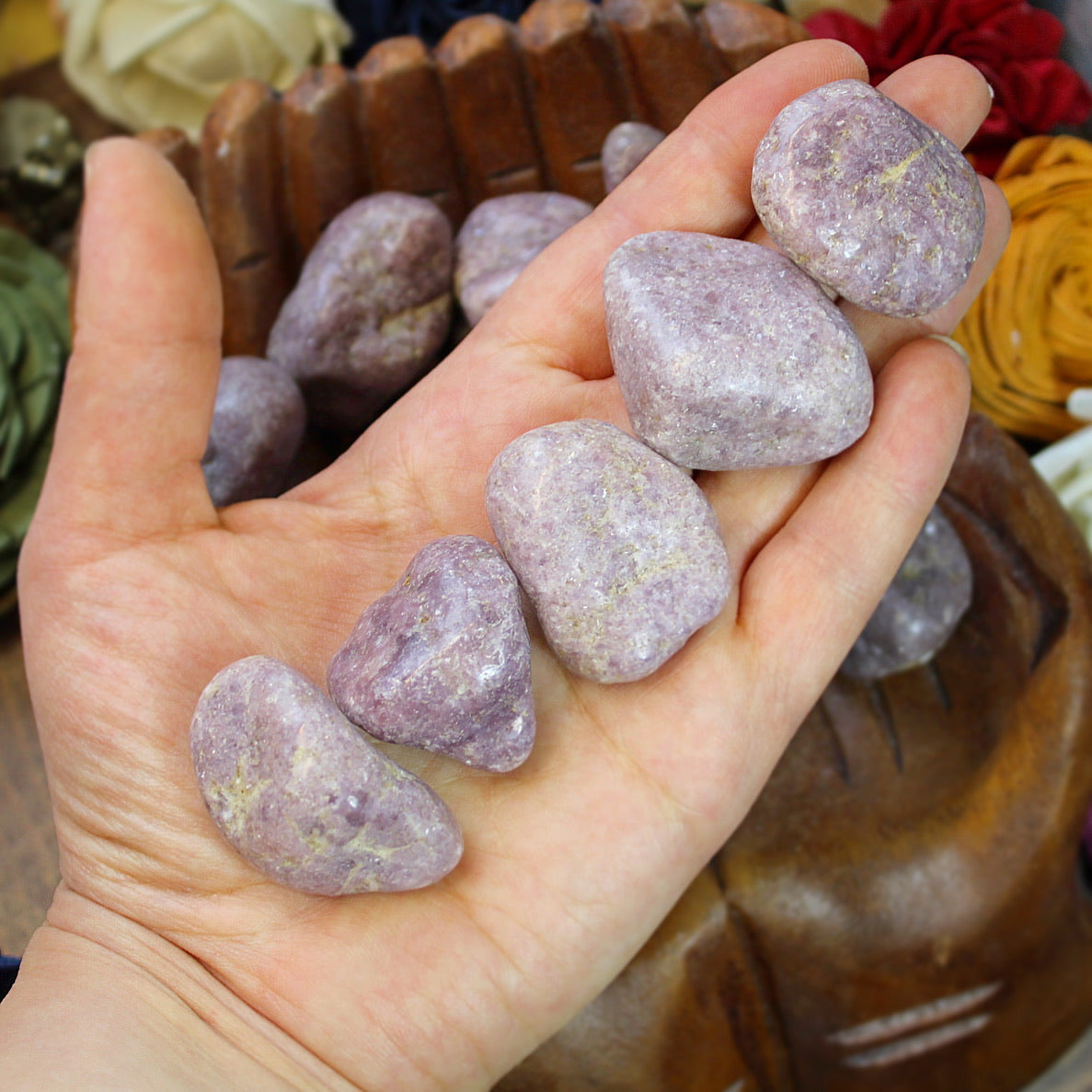 Lepidolite Tumbled Stone