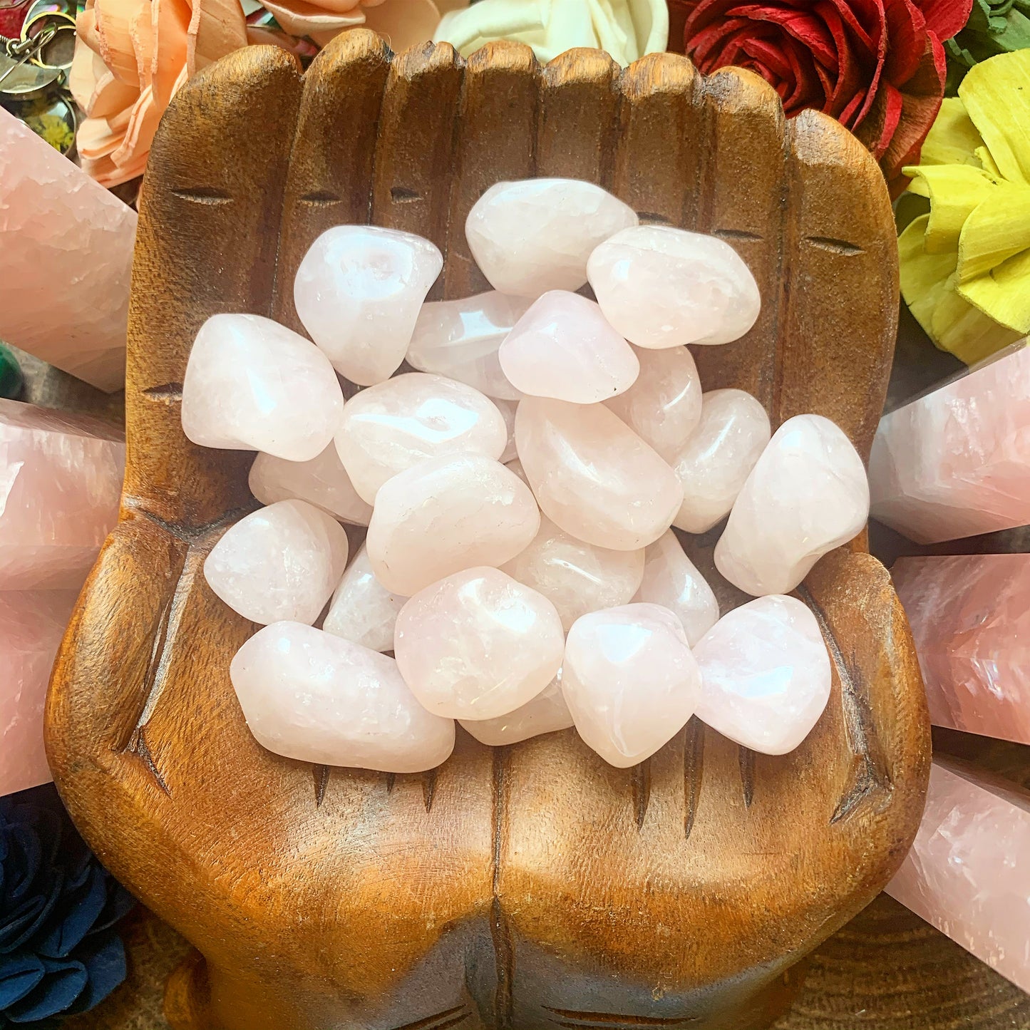 Rose Quartz Tumbled Stone