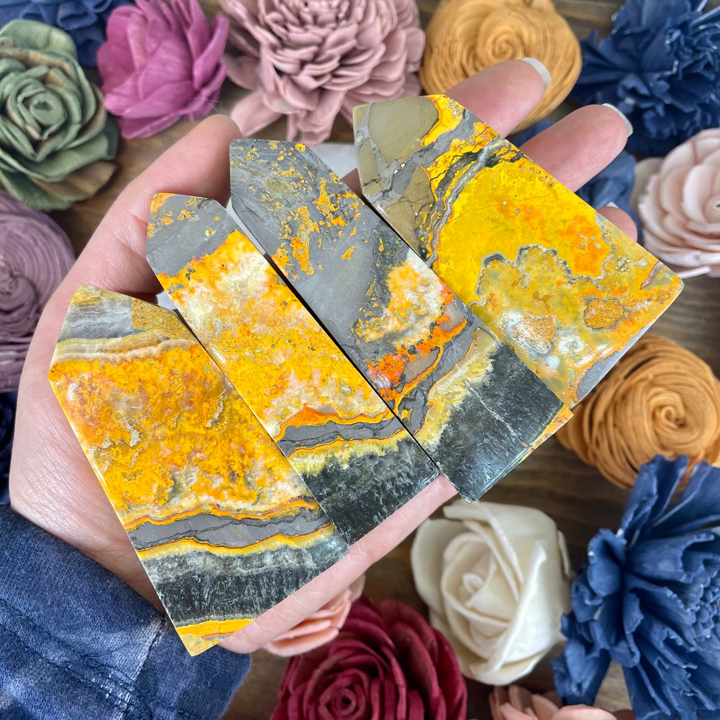 Bumblebee Jasper Obelisk