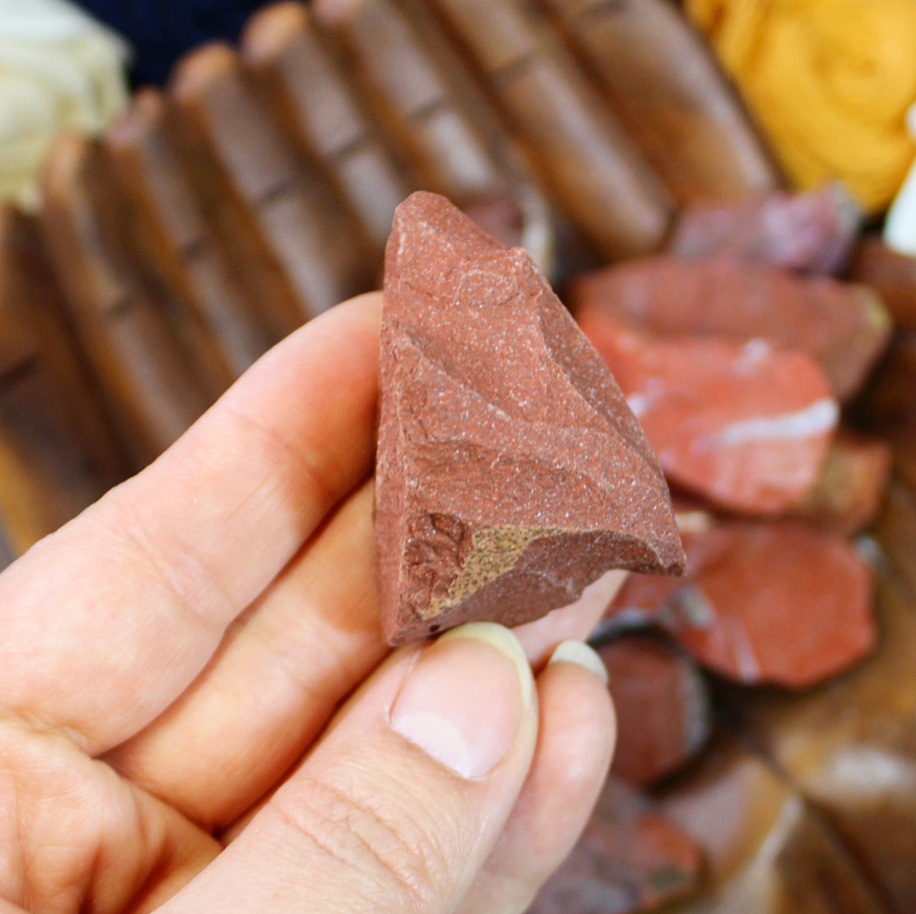 Red Jasper Raw Stone
