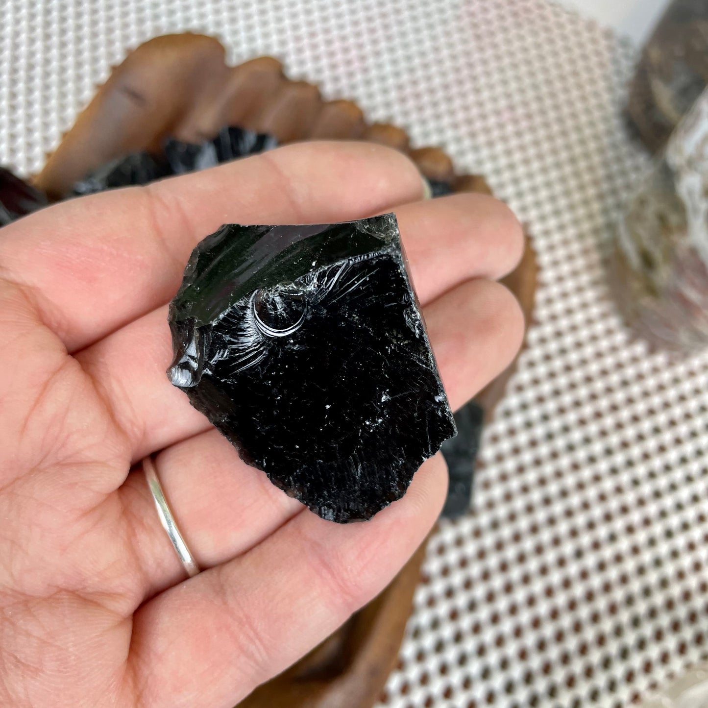 Obsidian Raw Stone