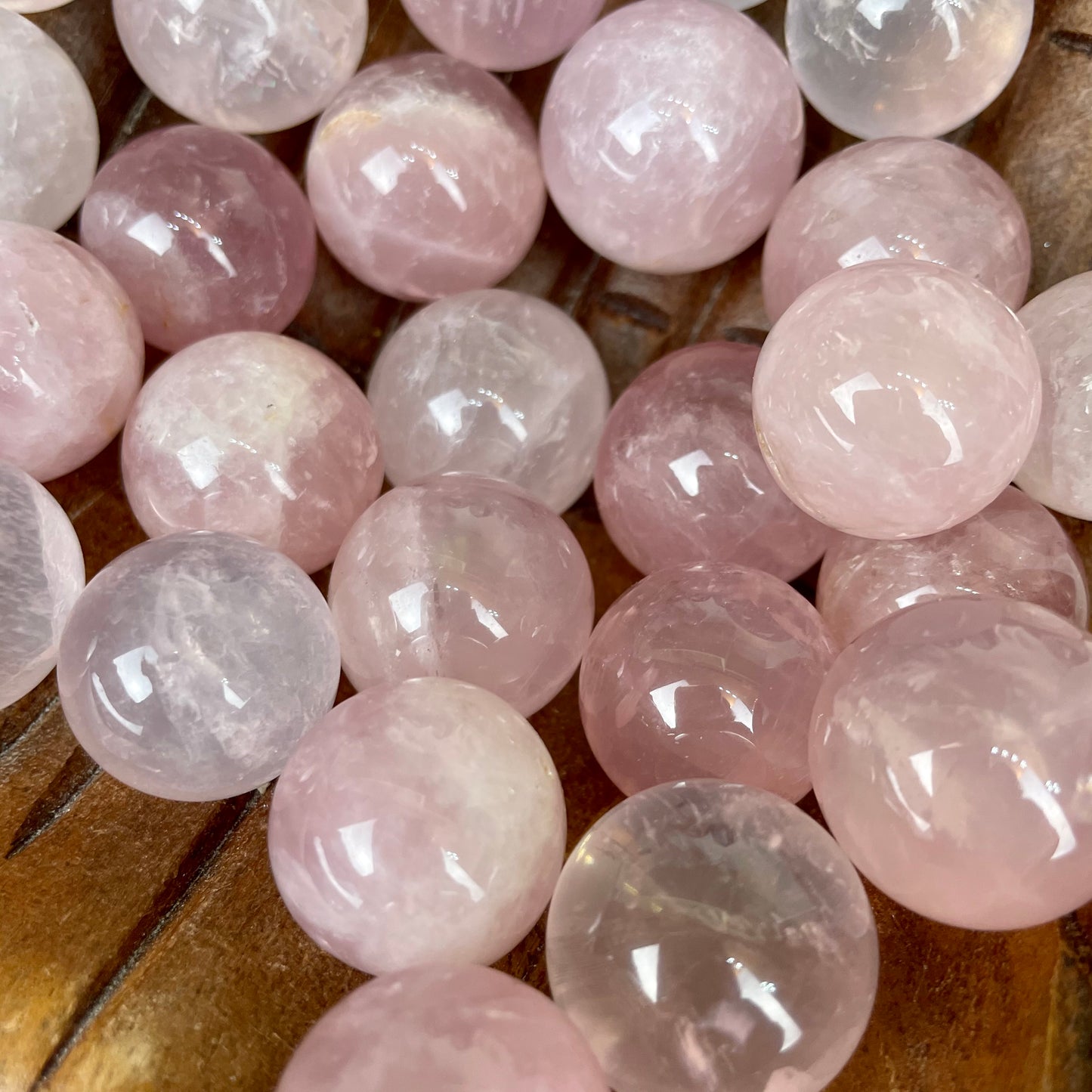 Mini Rose Quartz Sphere