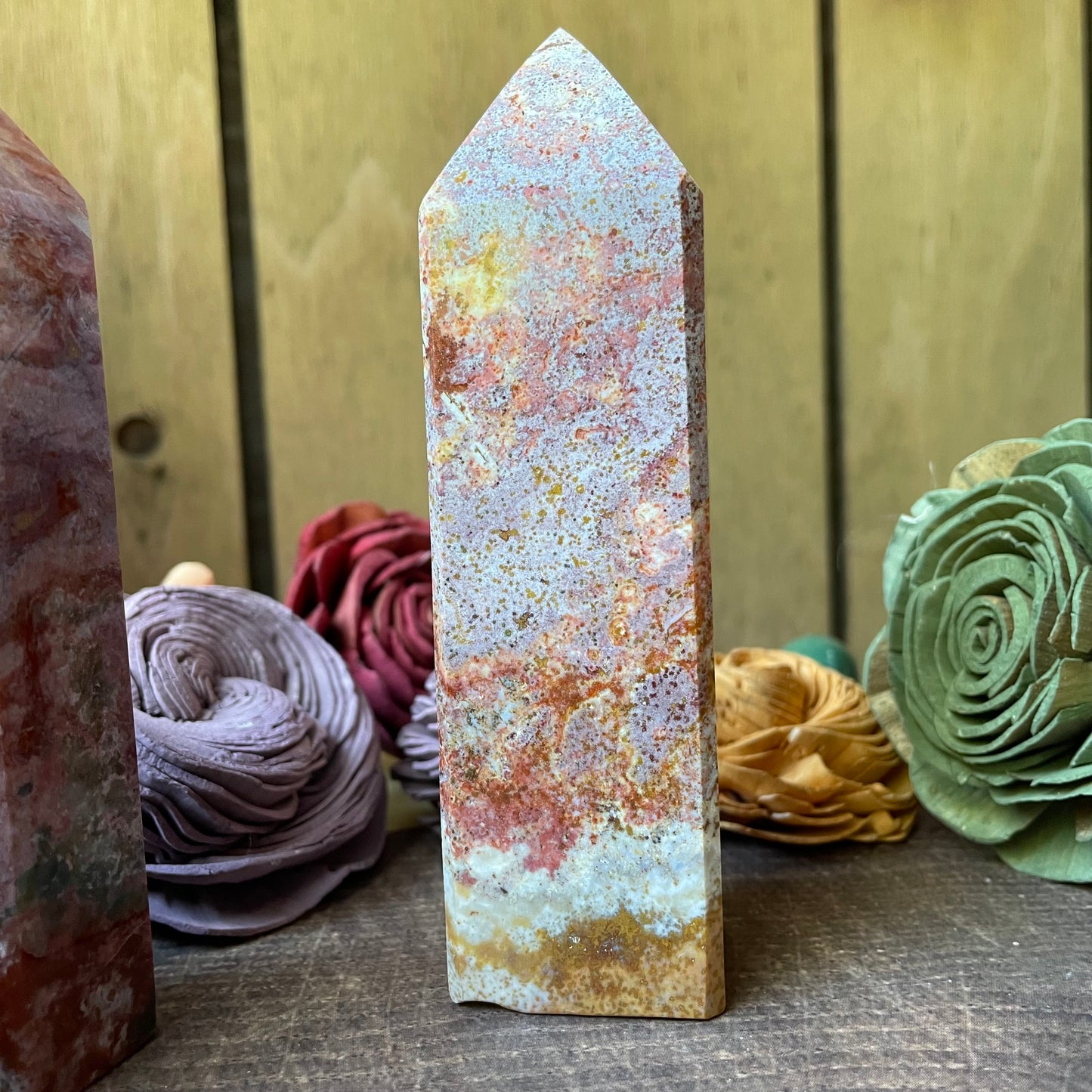 Ocean Jasper Obelisk Tower