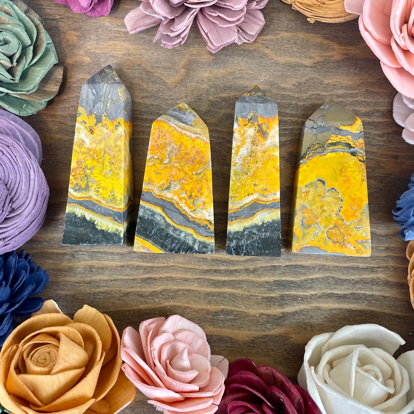 Bumblebee Jasper Obelisk