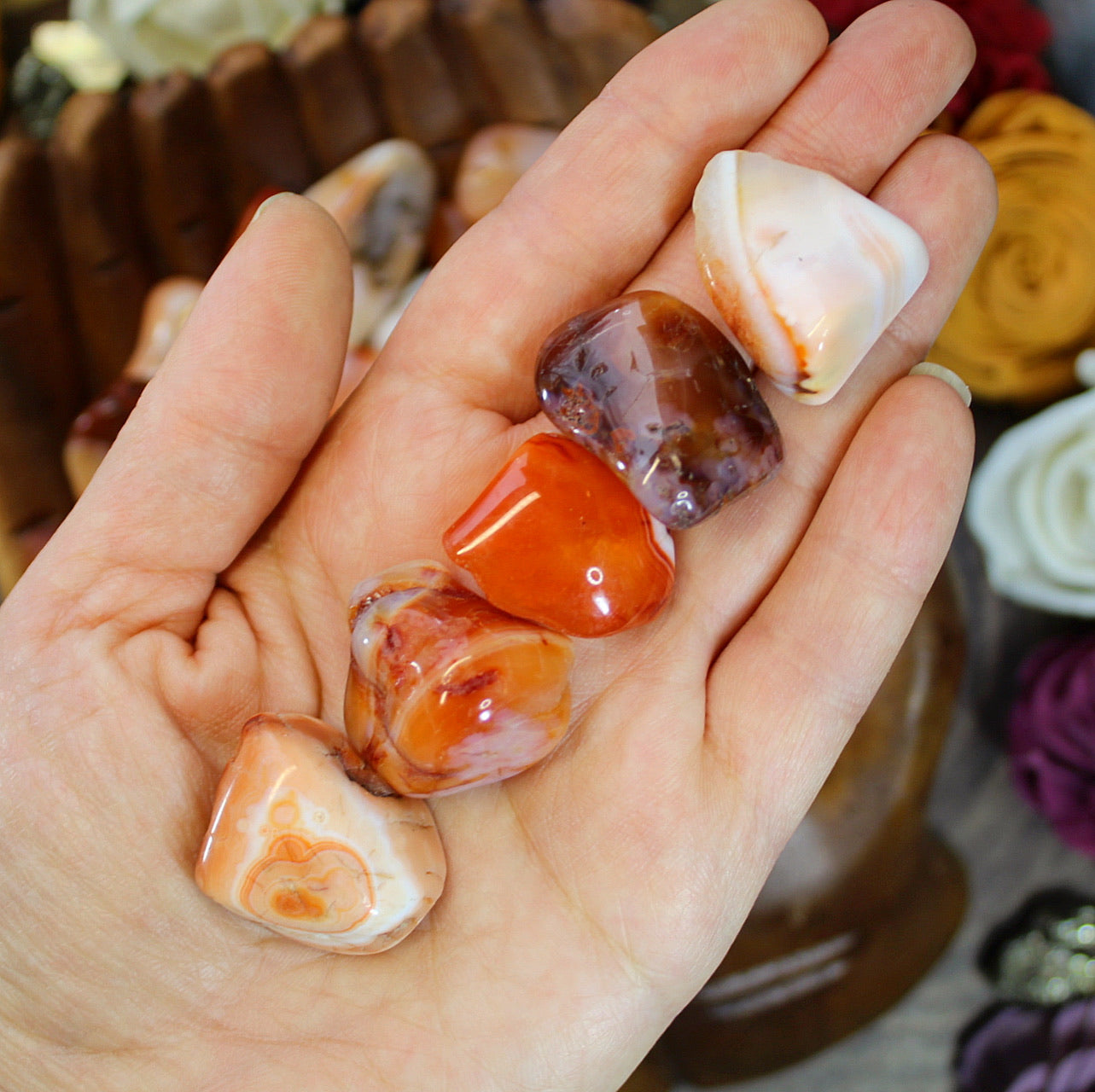 Carnelian Tumbled stone