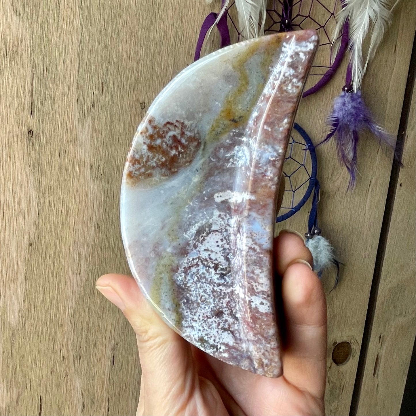 Ocean Jasper Moon Bowl