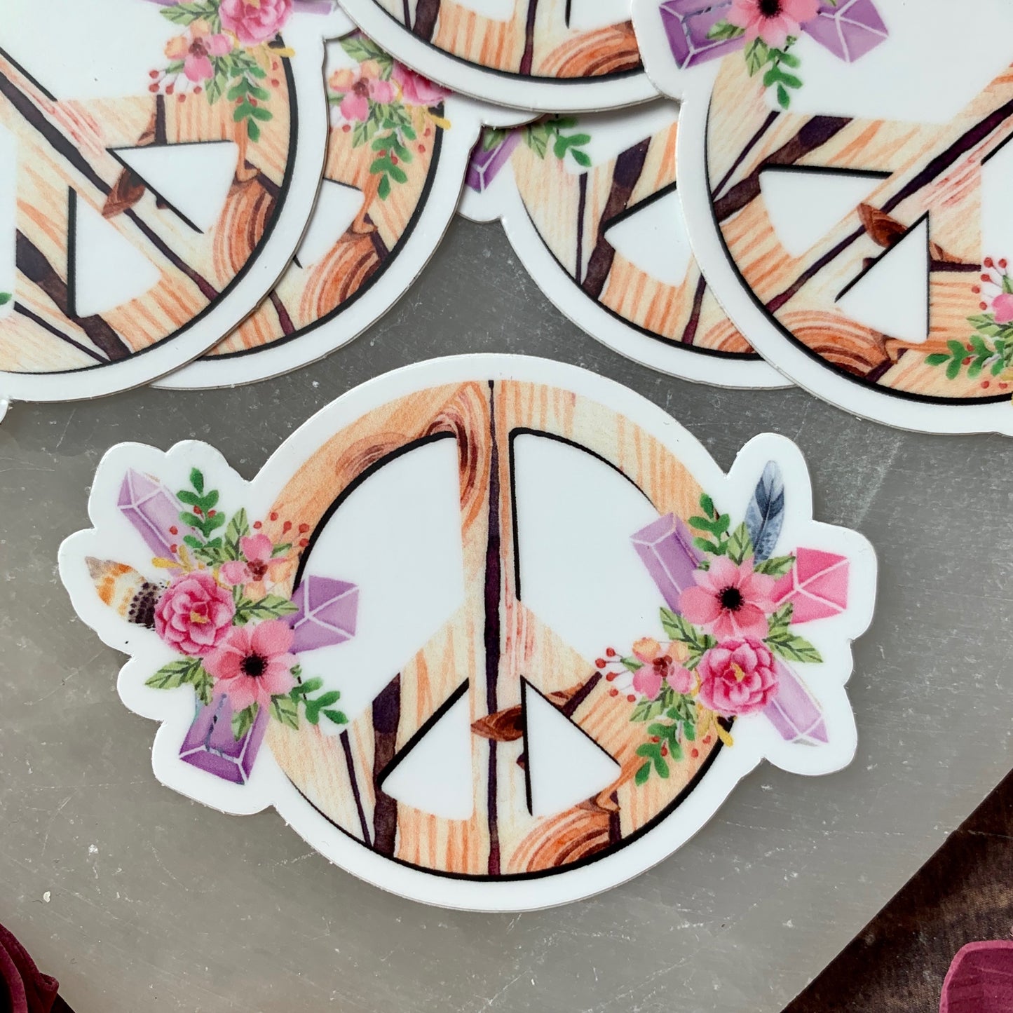 Peaceful Pieces Sticker
