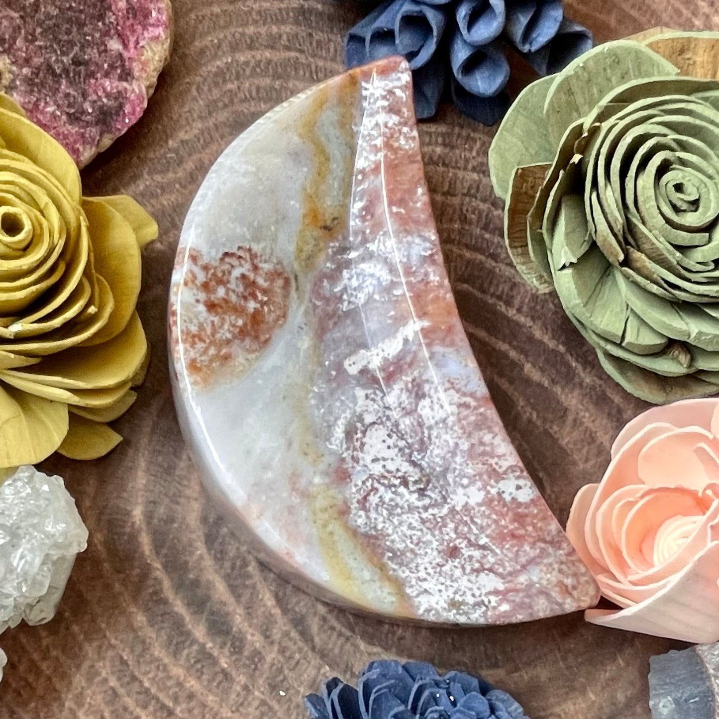 Ocean Jasper Moon Bowl