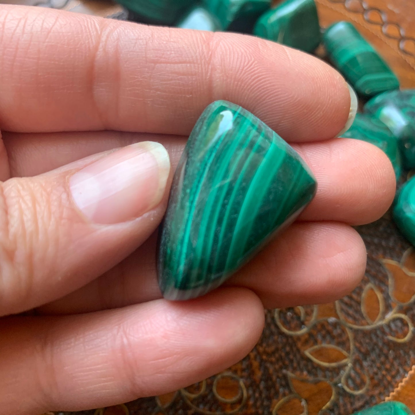 Malachite Tumbled Stone