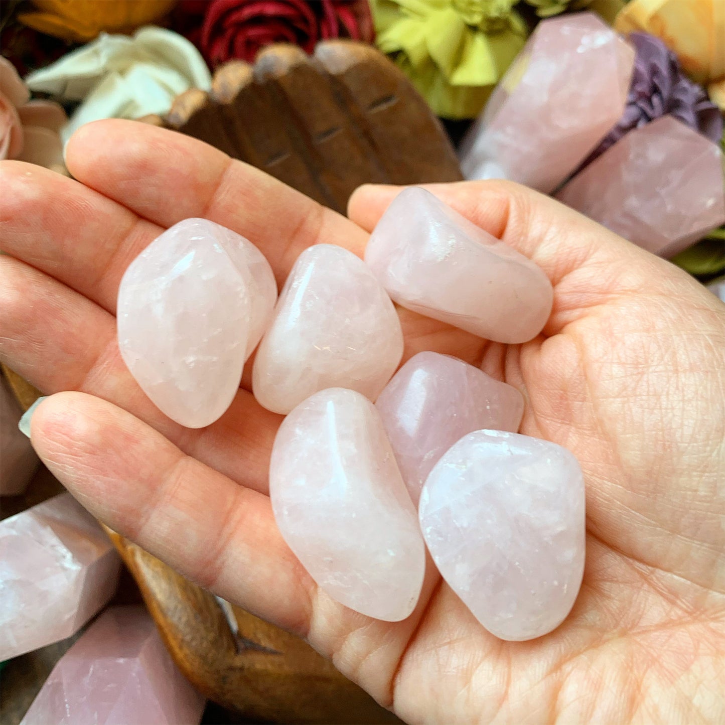 Rose Quartz Tumbled Stone
