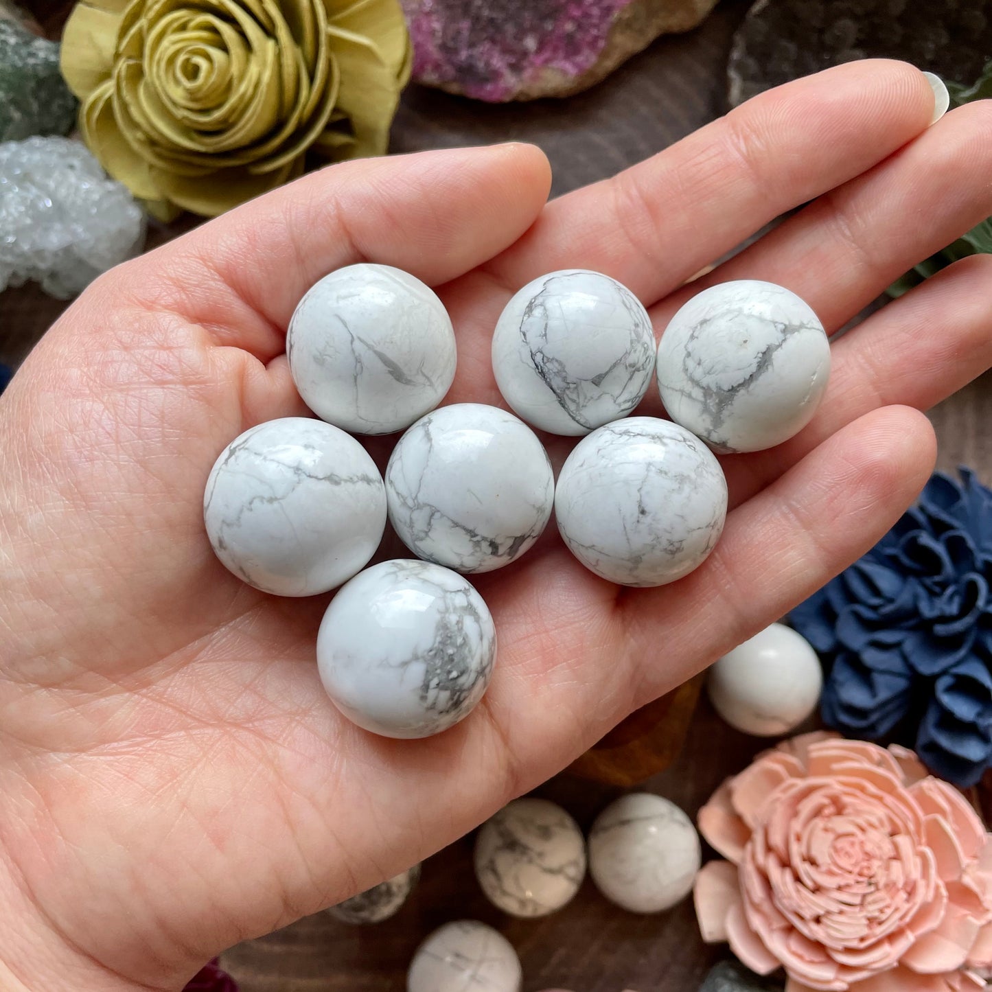 Howlite Small Sphere