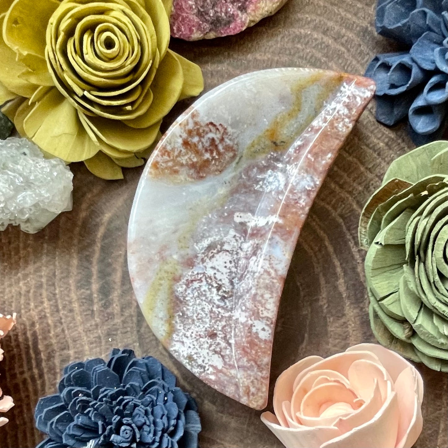 Ocean Jasper Moon Bowl