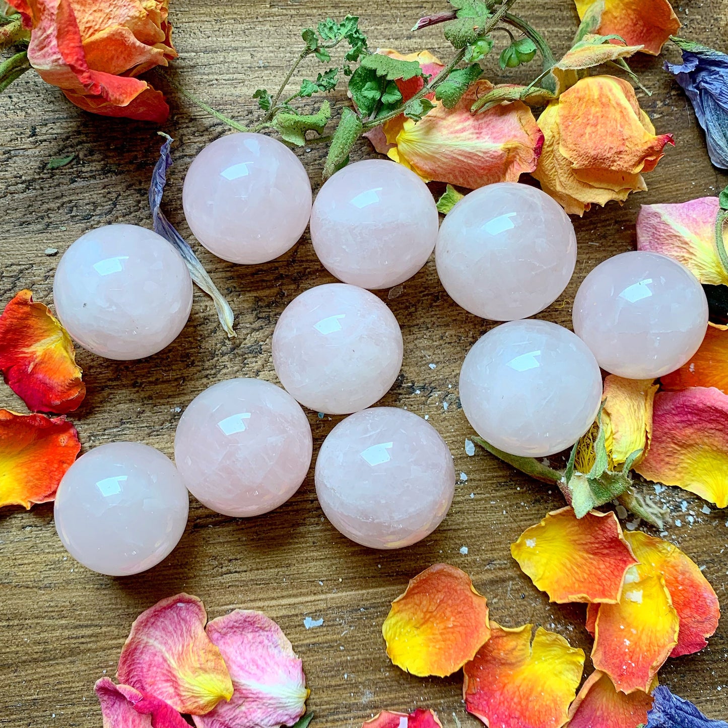 Mini Rose Quartz Sphere