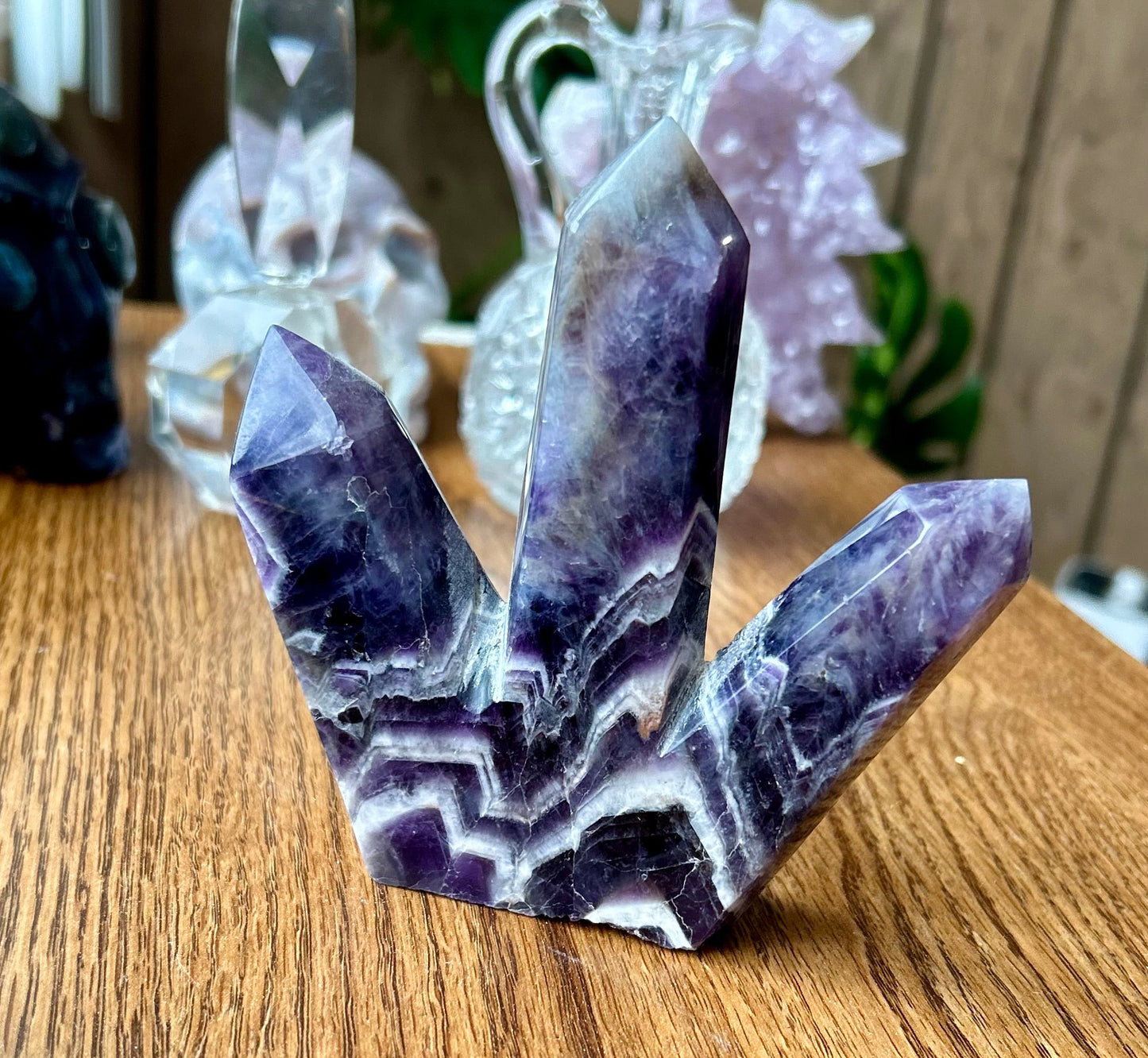 Triple Point Amethyst Tower