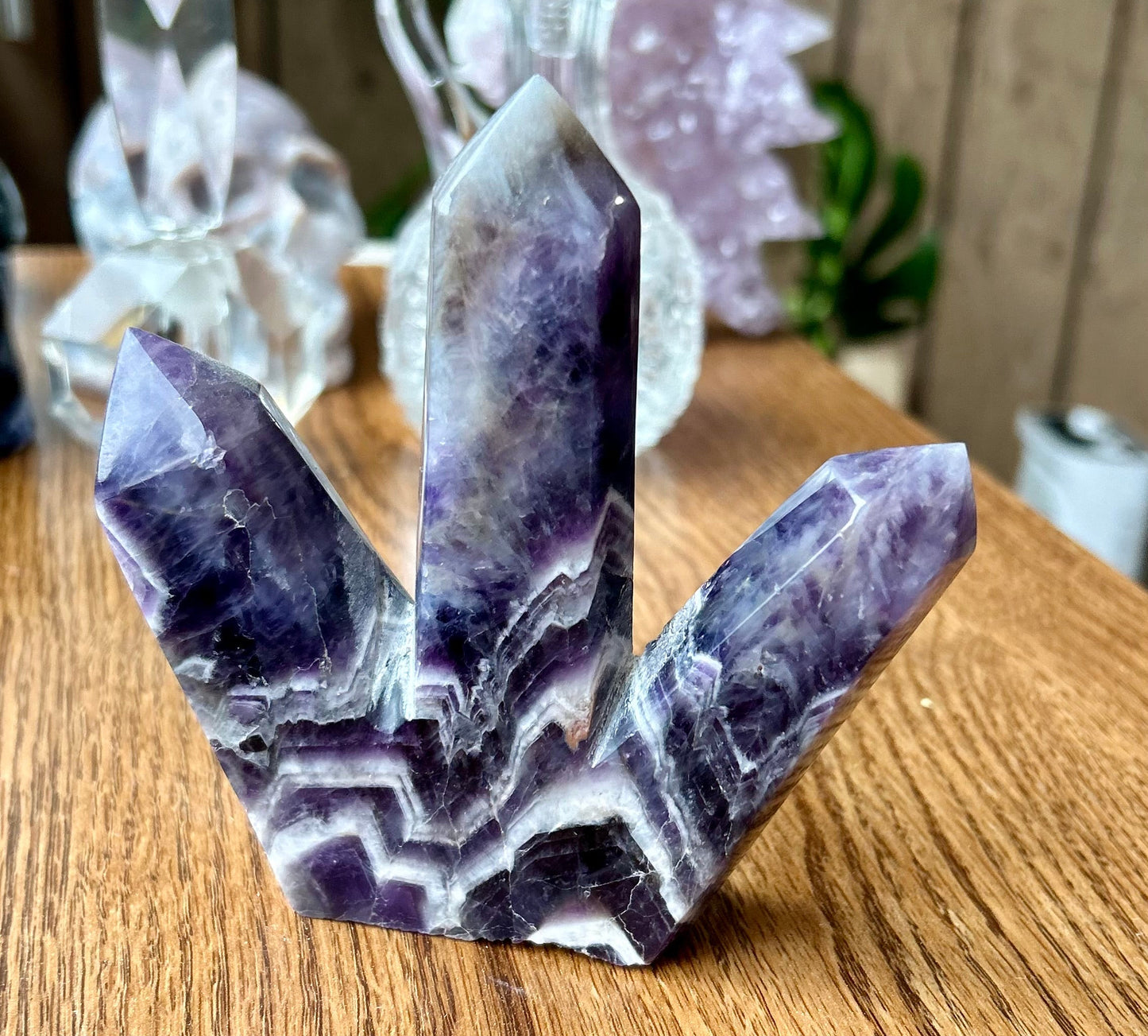 Triple Point Amethyst Tower