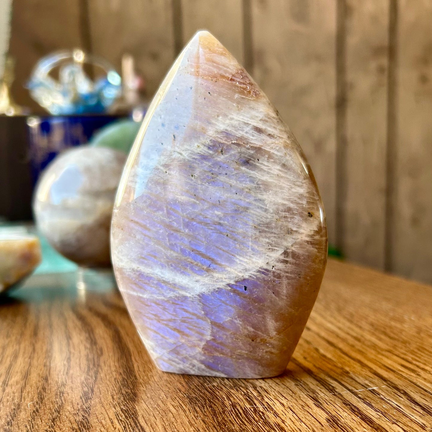 Moonstone/Sunstone Freeform Flame