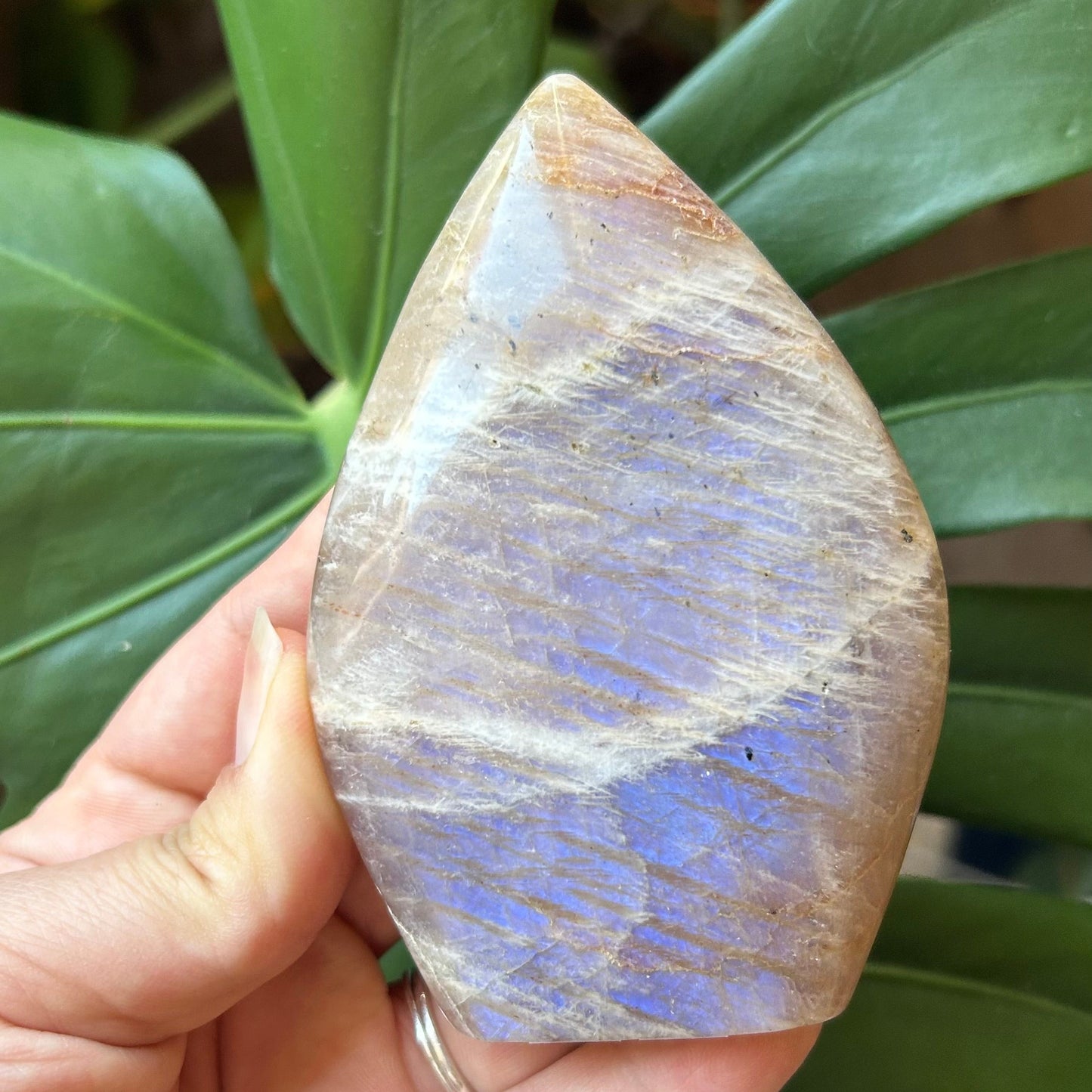 Moonstone/Sunstone Freeform Flame