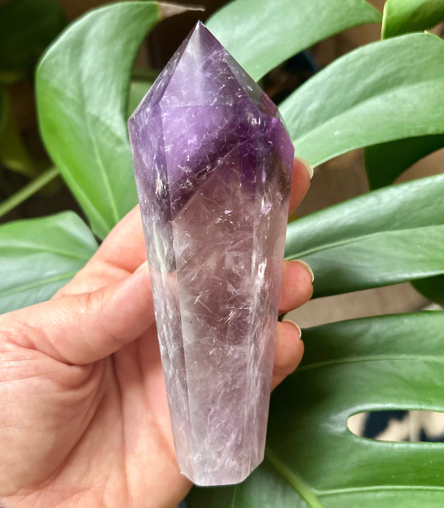 Polished Amethyst Wand