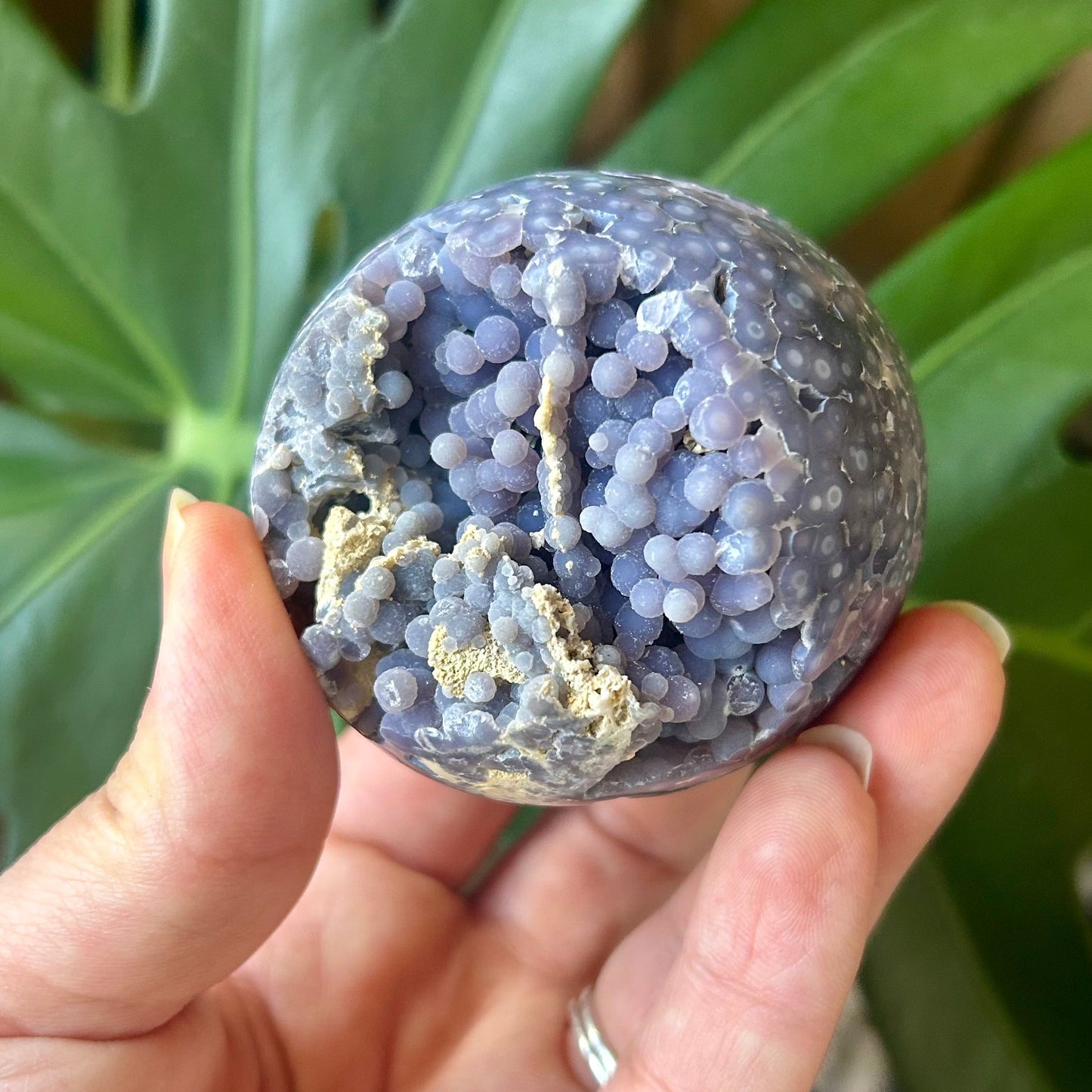 Grape Agate Sphere