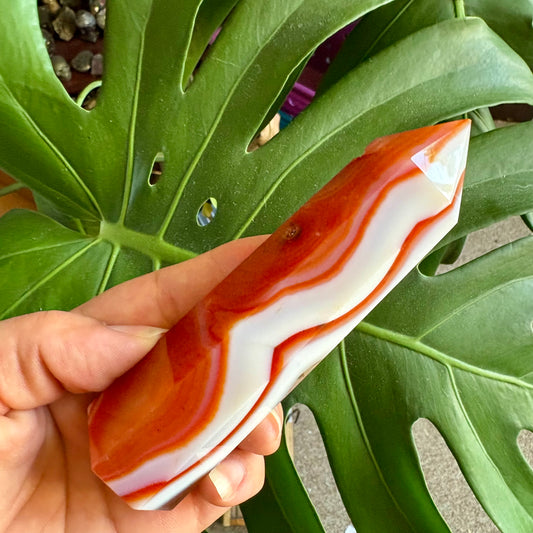 Sardonyx Agate Tower