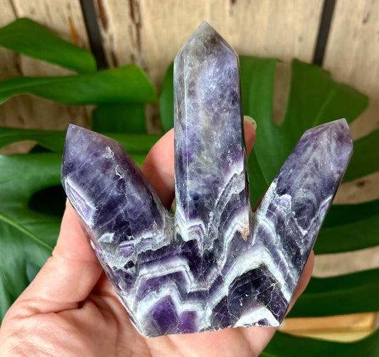 Triple Point Amethyst Tower