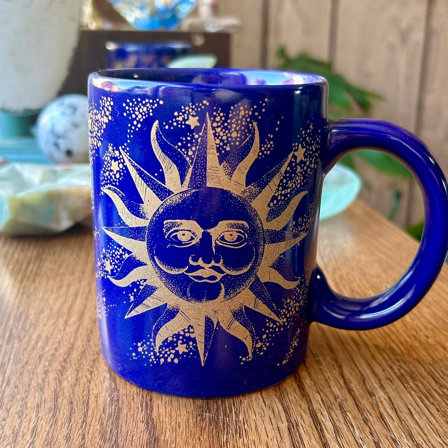 Vintage Celestial Mug Set of 2