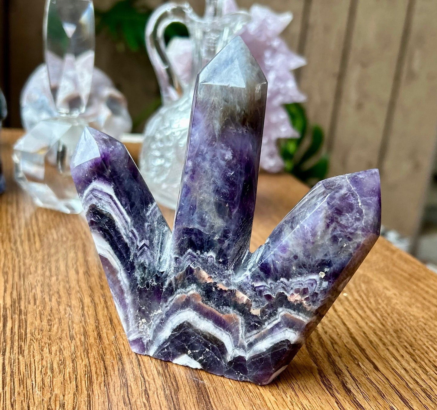 Triple Point Amethyst Tower