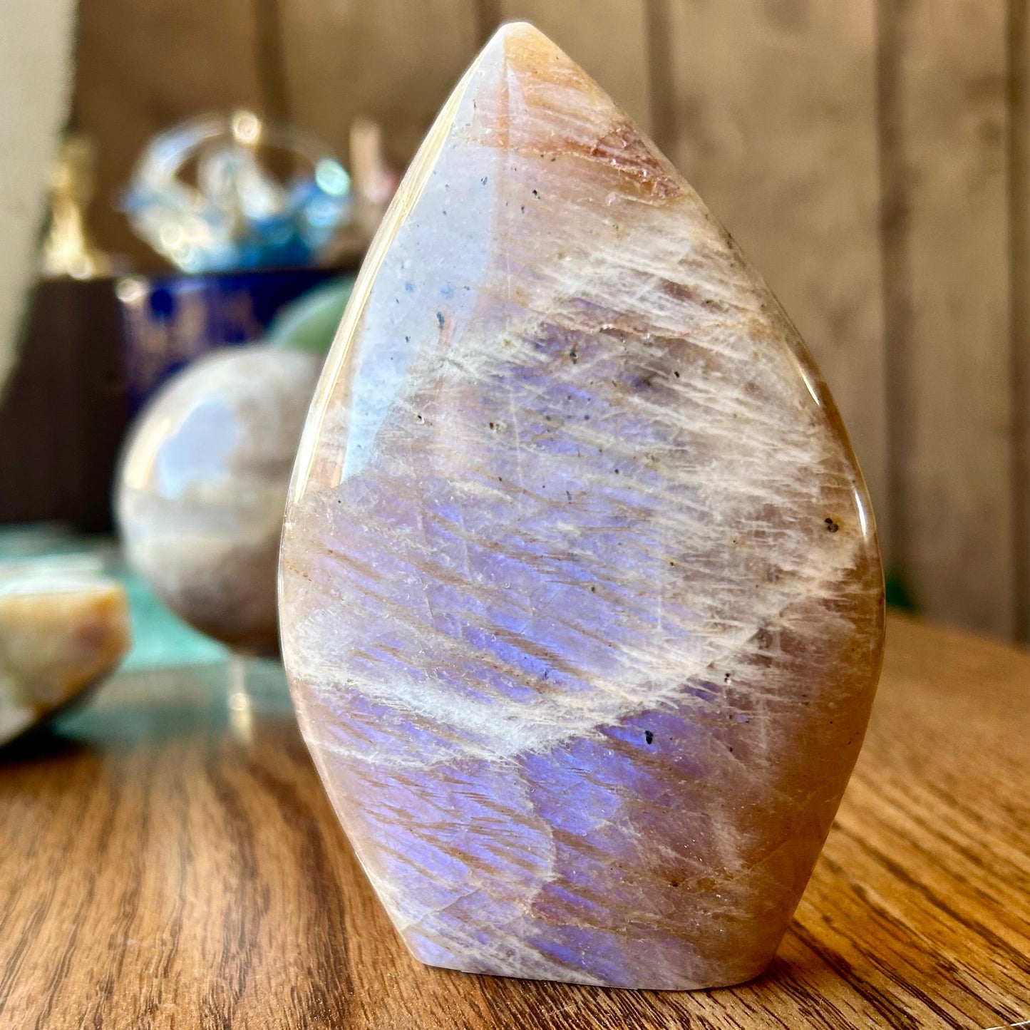 Moonstone/Sunstone Freeform Flame