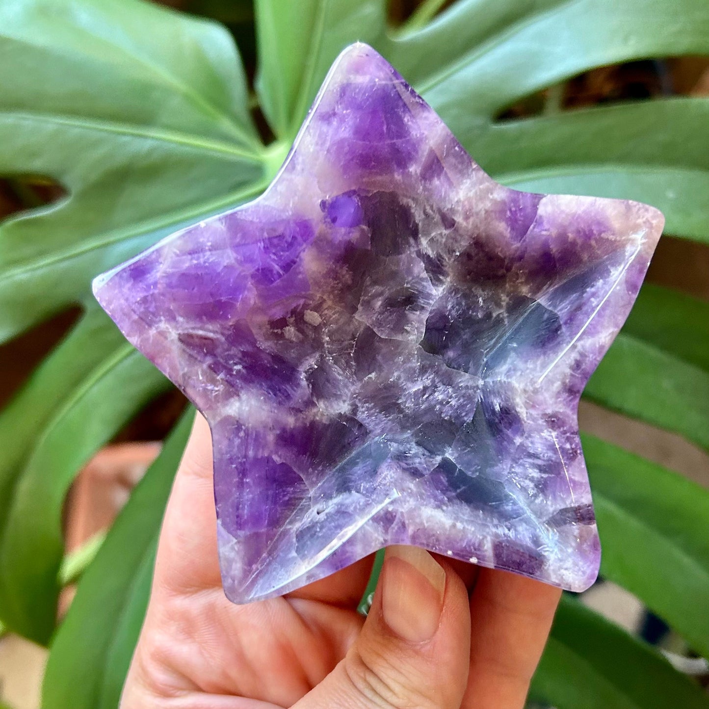 Amethyst Star Bowl