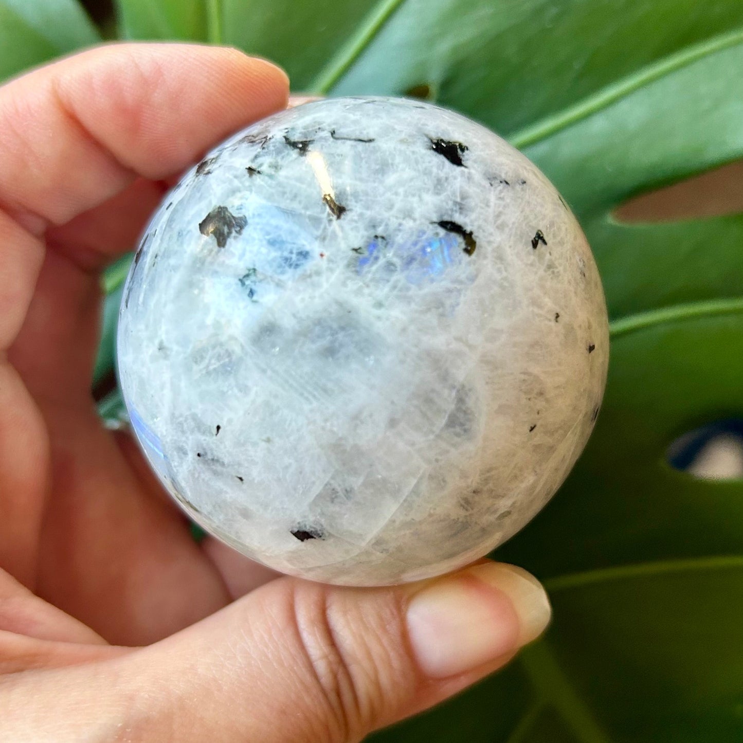 Rainbow Moonstone Sphere