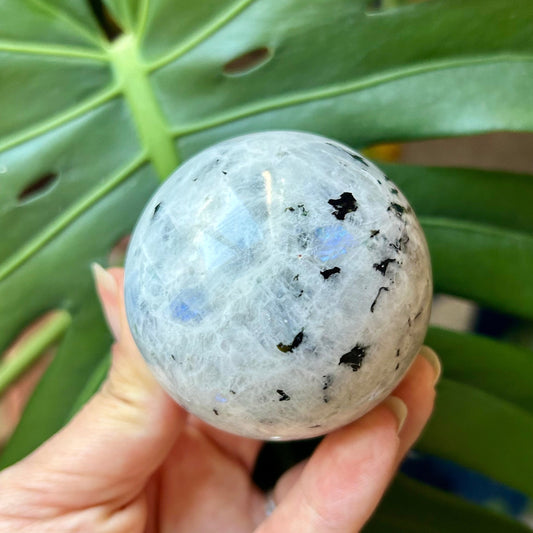 Rainbow Moonstone Sphere