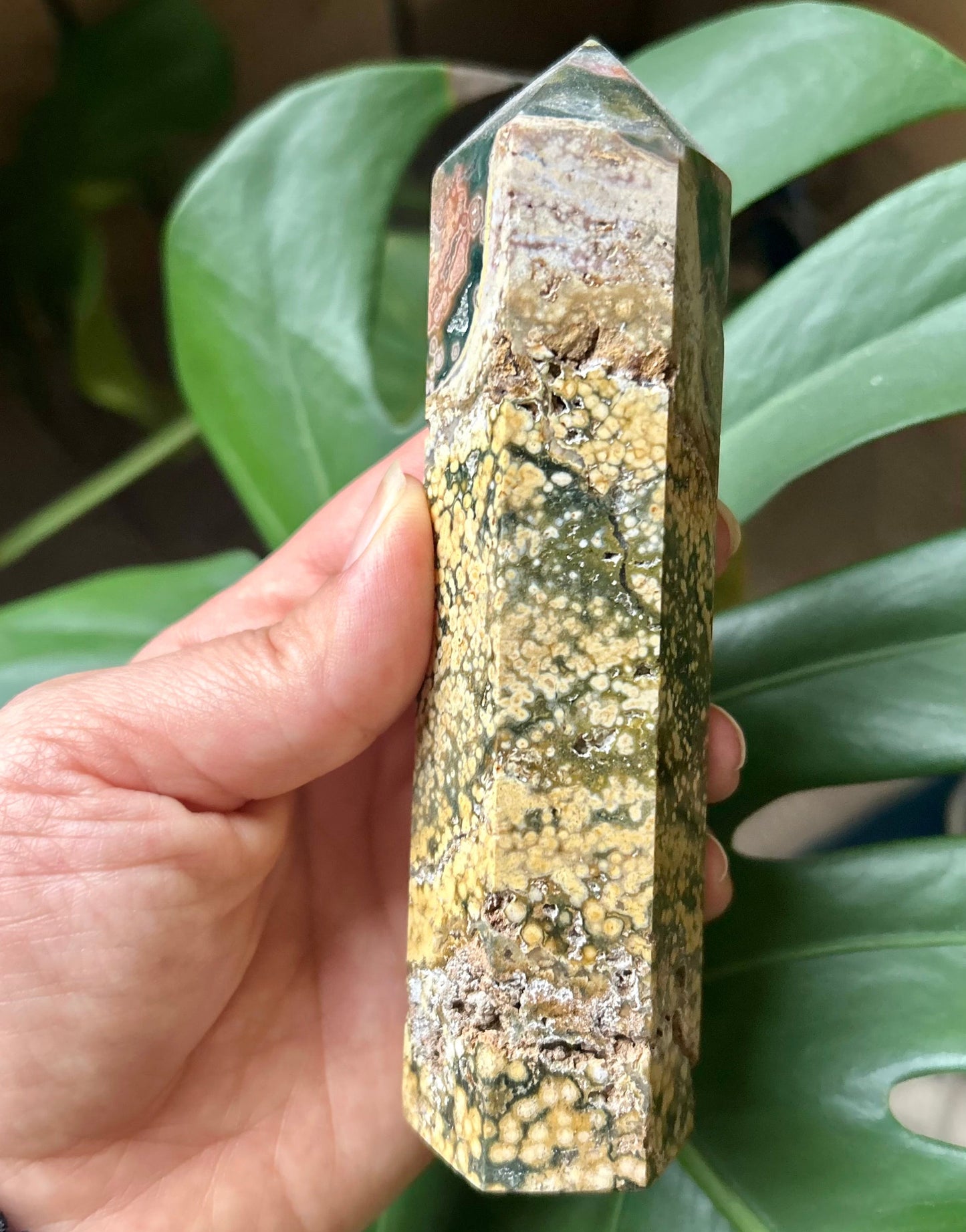 Orbicular Ocean Jasper Tower