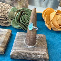 Labradorite Hamsa Hand Ring Size 6