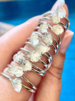 Herkimer Diamond Sterling Silver Ring, Choose size