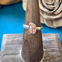 Raw Sunstone Ring Size 6