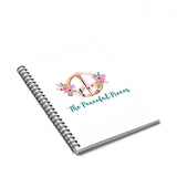 Peaceful Pieces Spiral Notebook - Ruled Line