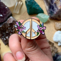 Peaceful Pieces Enamel Pin