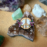 Peaceful Pieces Enamel Pin